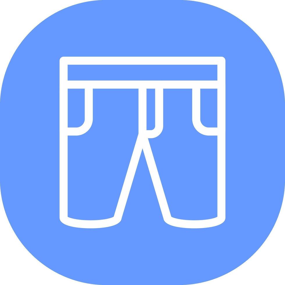 Shorts kreatives Icon-Design vektor