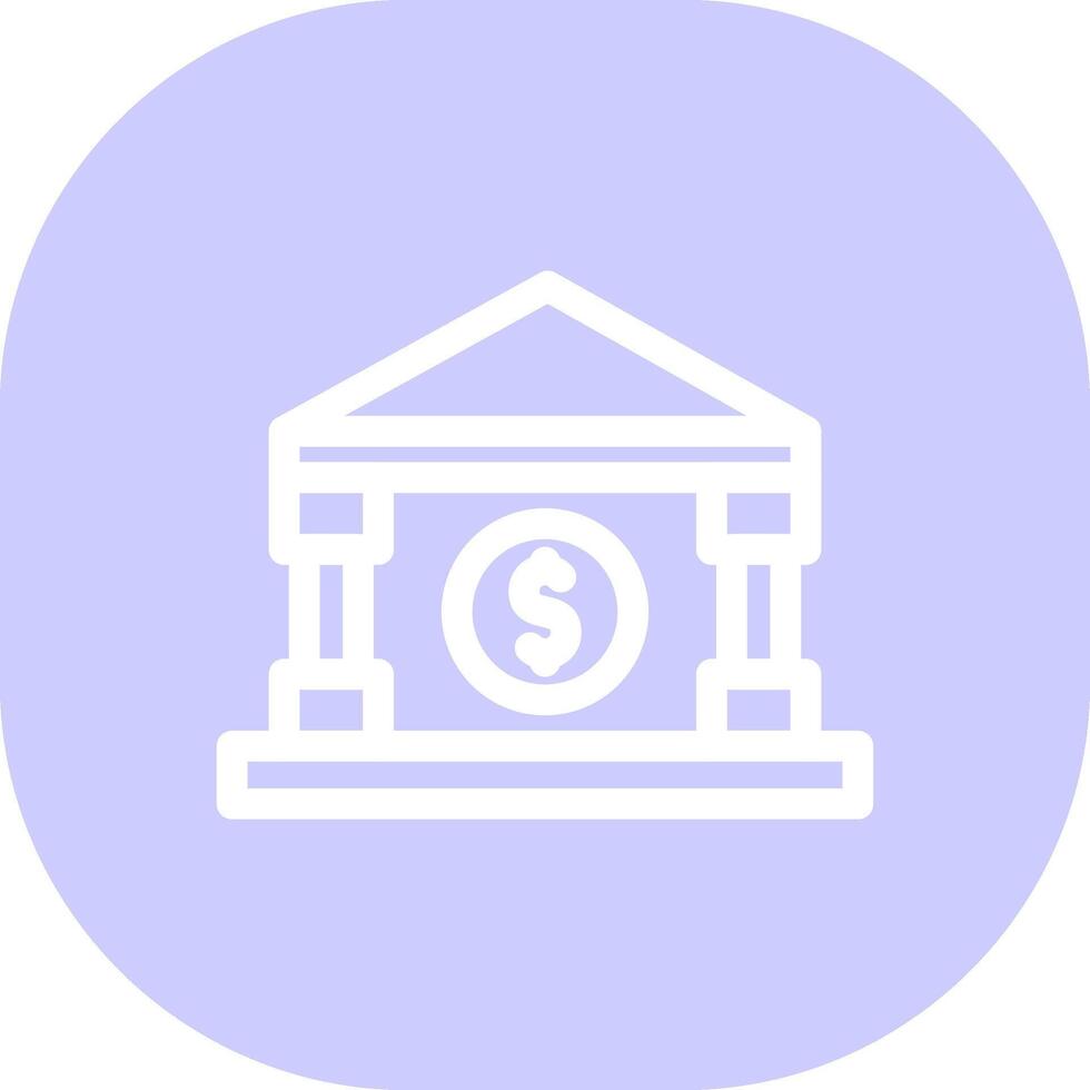 Bank kreatives Icon-Design vektor