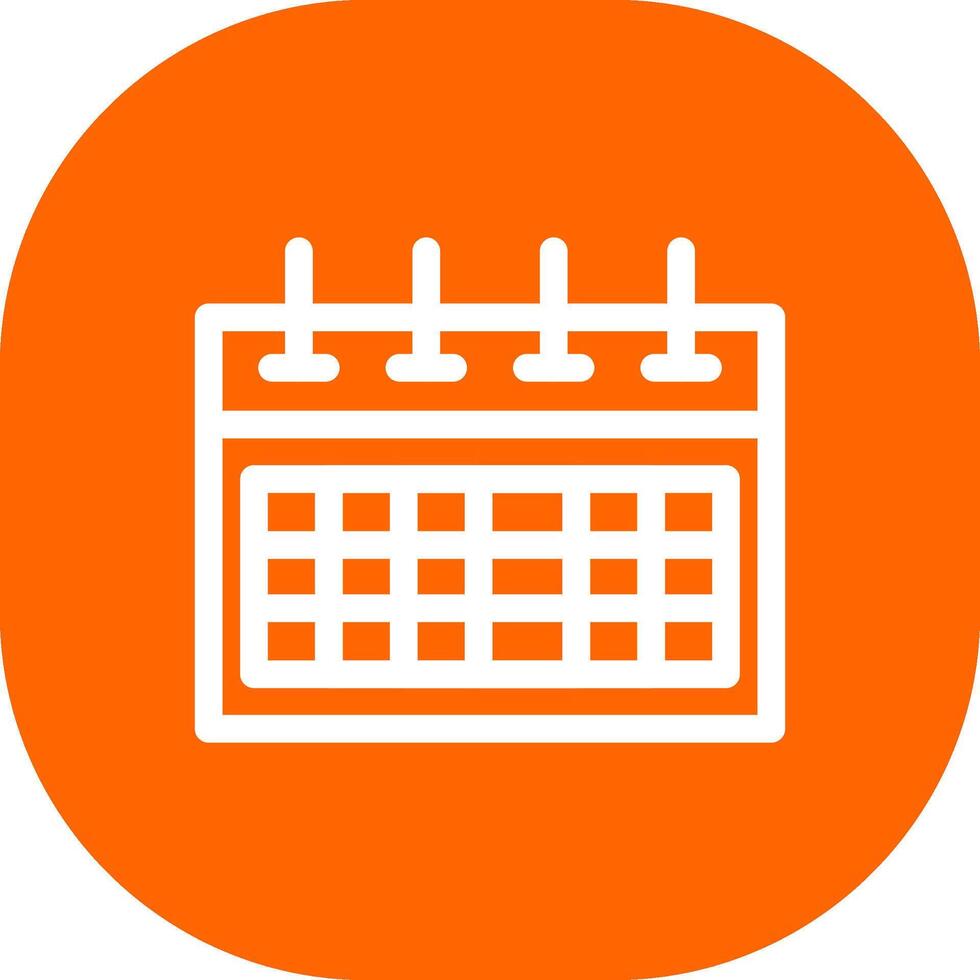 Kalender kreatives Icon-Design vektor