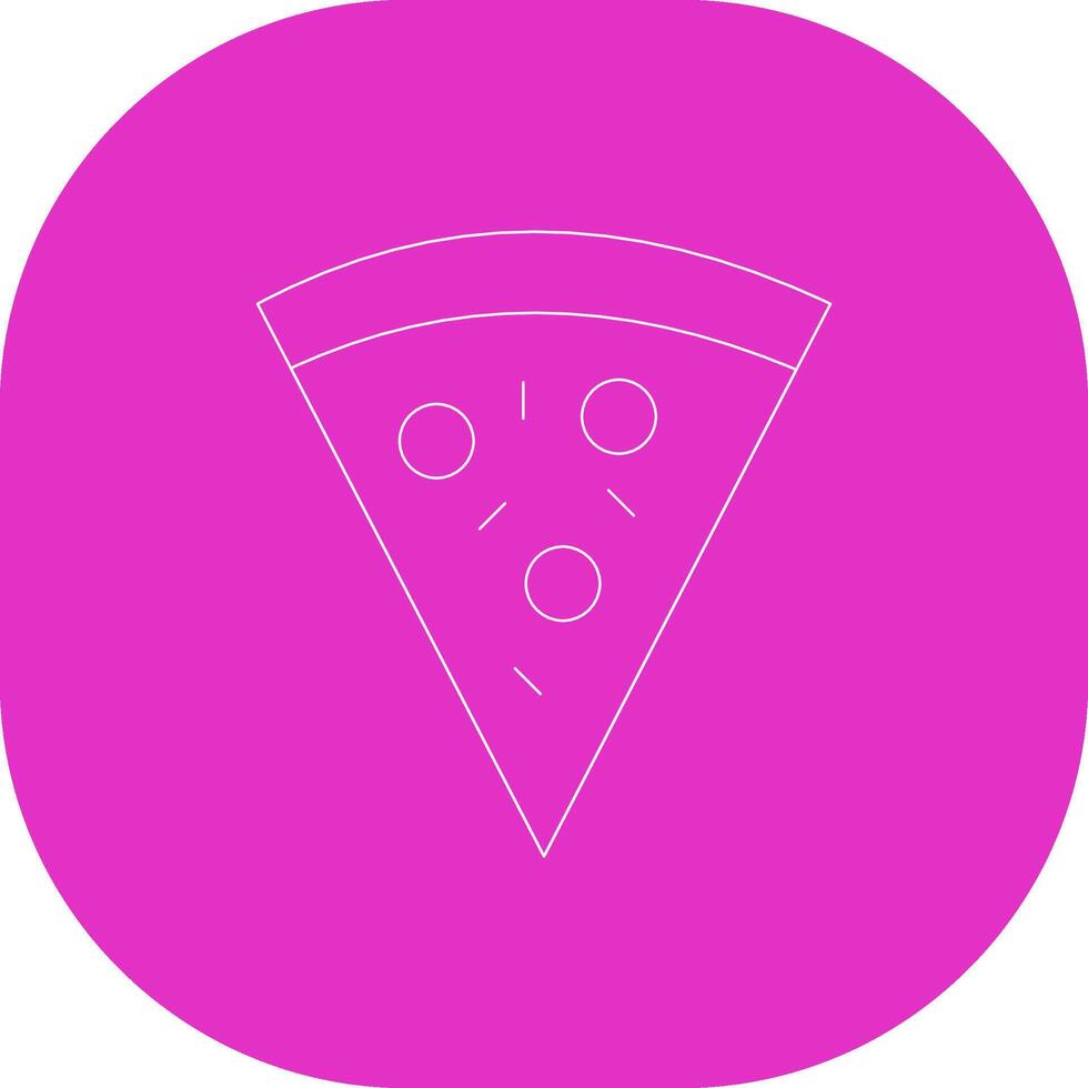 Pizza kreatives Icon-Design vektor