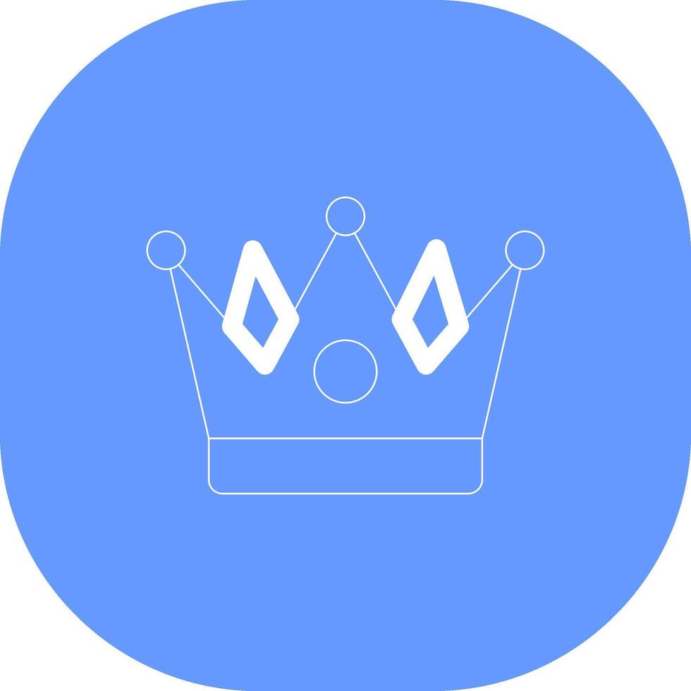 Tiara kreatives Icon-Design vektor