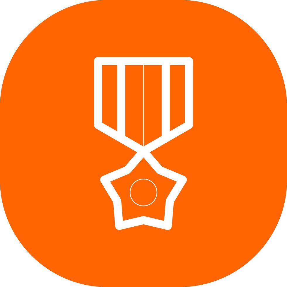 medalj kreativ ikon design vektor