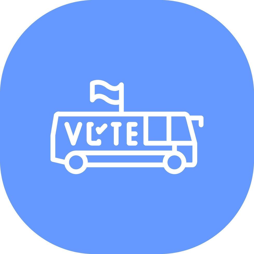 Bus kreatives Icon-Design vektor