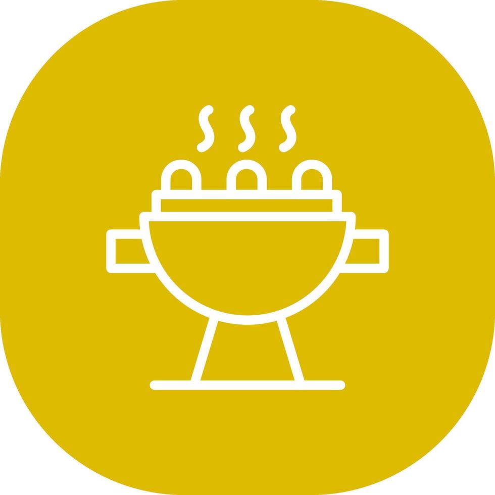 Grill kreatives Icon-Design vektor