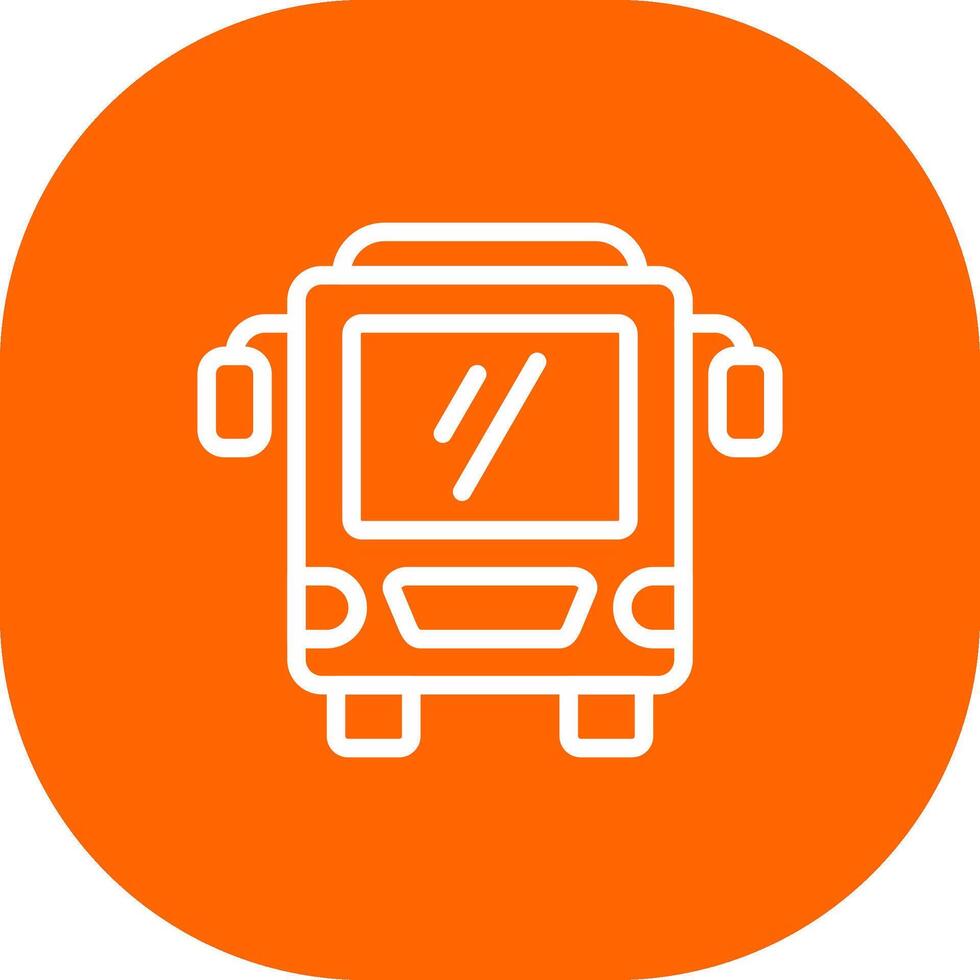 Bus kreatives Icon-Design vektor