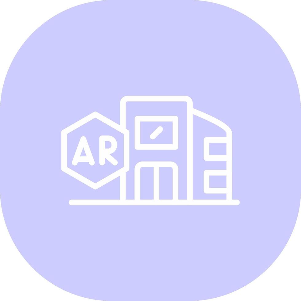 ar Stadt kreativ Symbol Design vektor