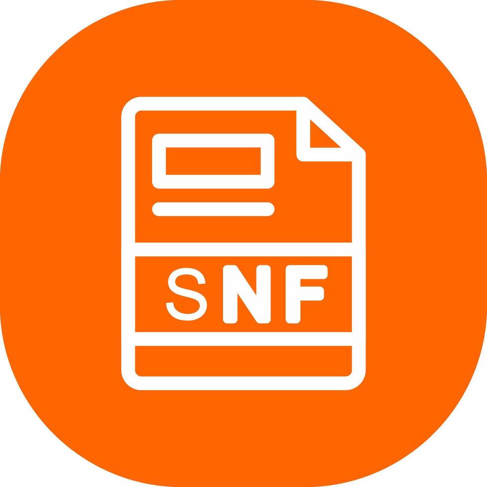 snf kreativ Symbol Design vektor