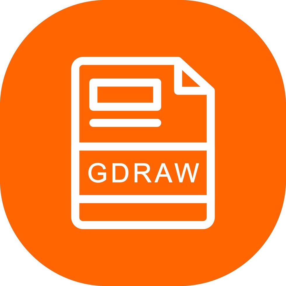 gdraw kreativ ikon design vektor