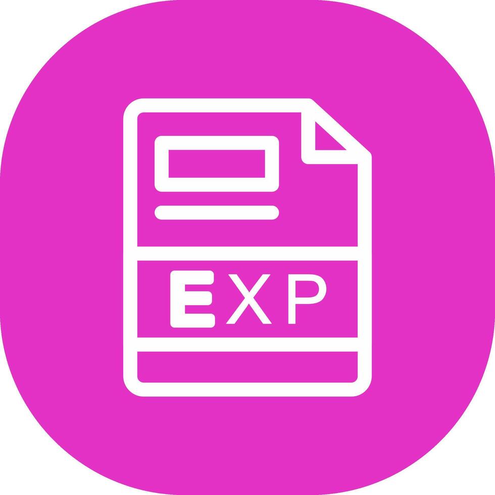 exp kreativ Symbol Design vektor