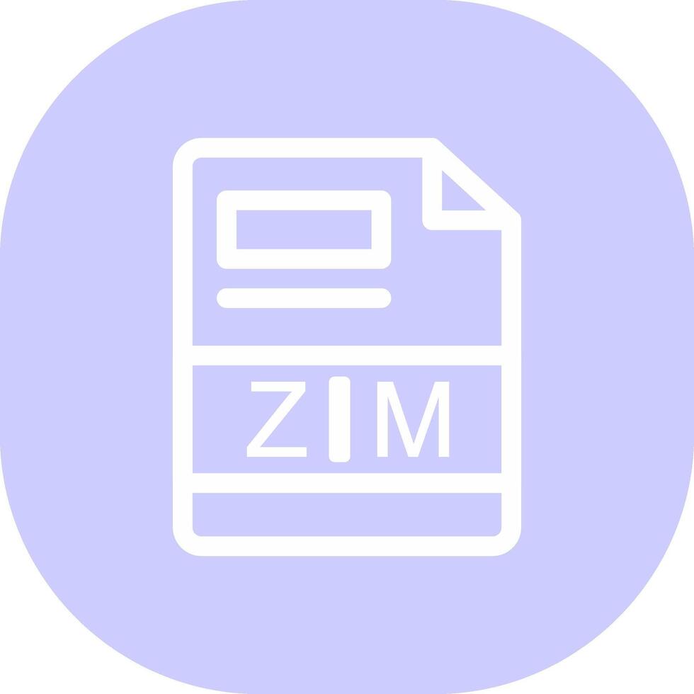 zim kreativ Symbol Design vektor