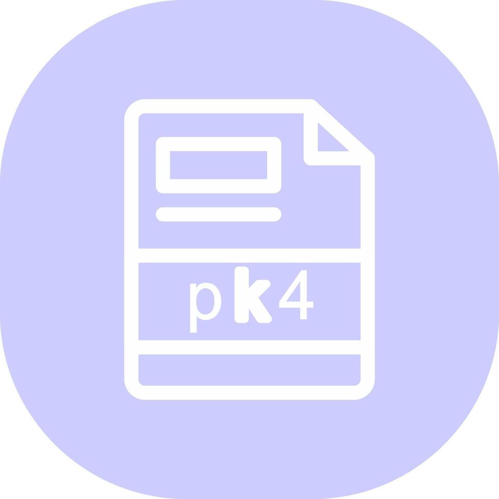 pk4 kreativ ikon design vektor