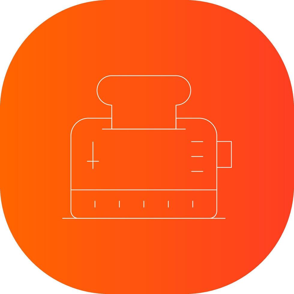 Toaster kreatives Icon-Design vektor