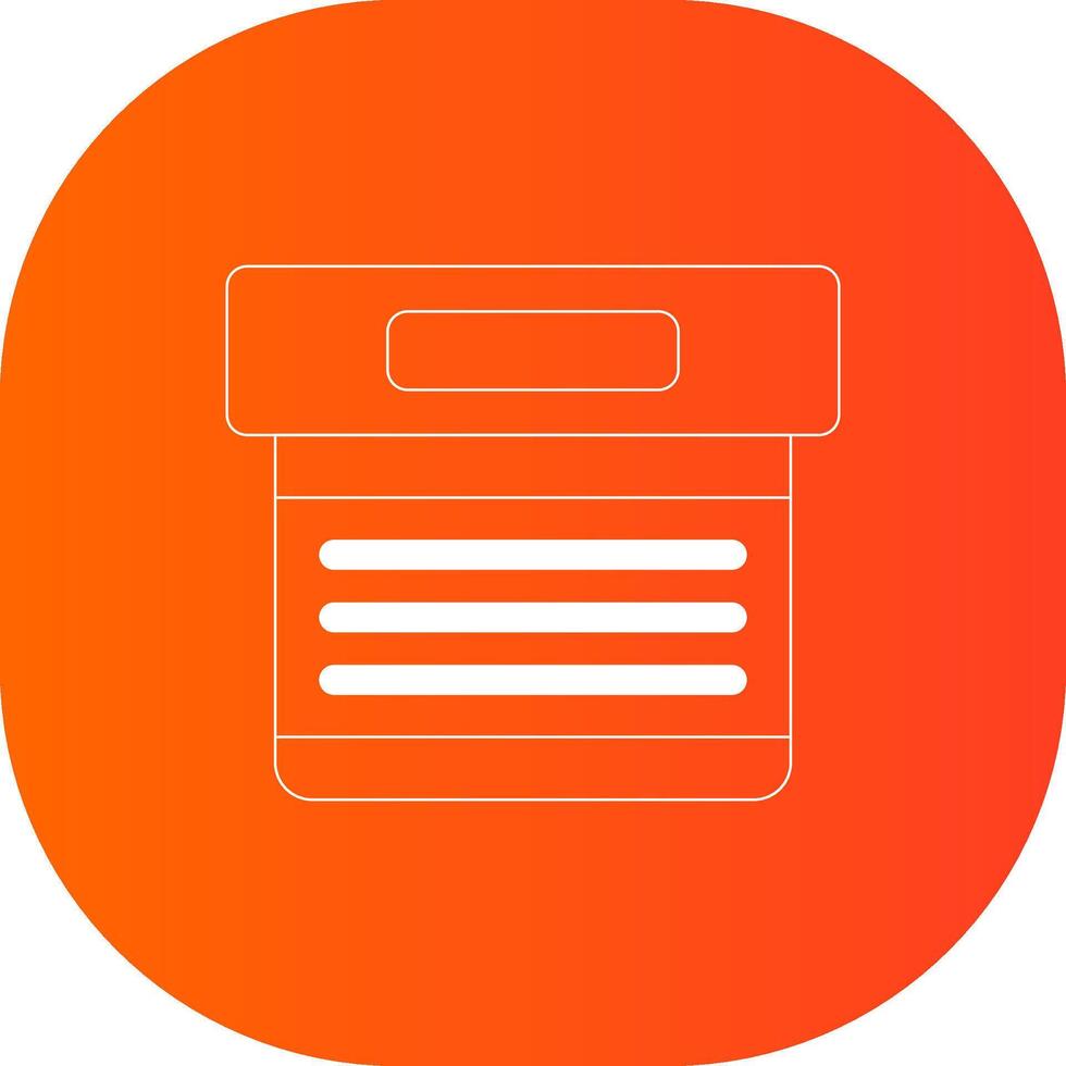 Box kreatives Icon-Design vektor