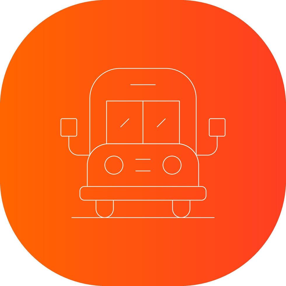 Bus kreatives Icon-Design vektor