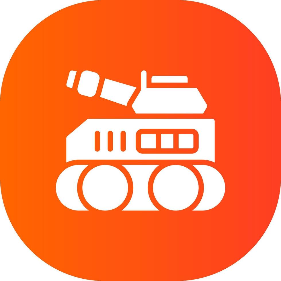 Tank kreatives Icon-Design vektor