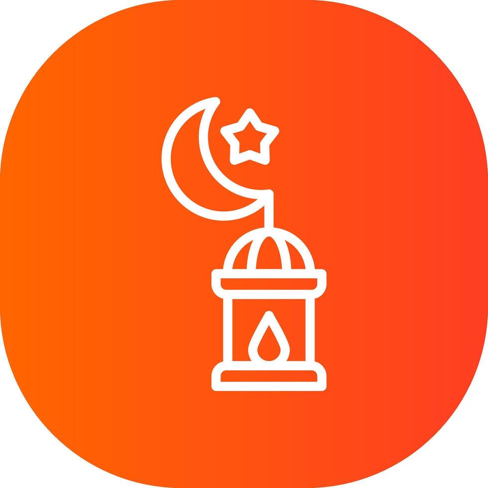 Ramadan kreatives Icon-Design vektor