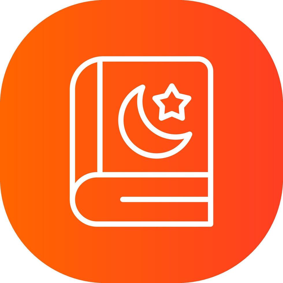 Koran kreatives Icon-Design vektor