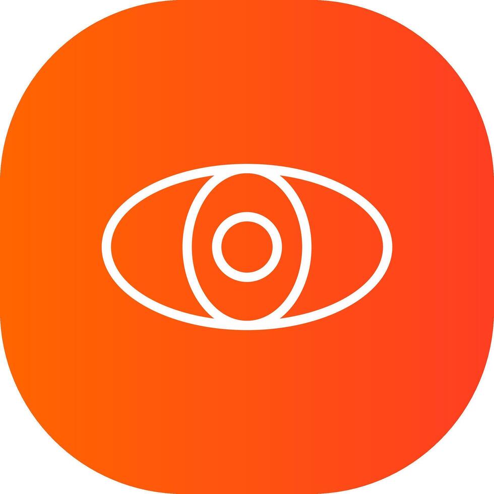 Auge kreatives Icon-Design vektor