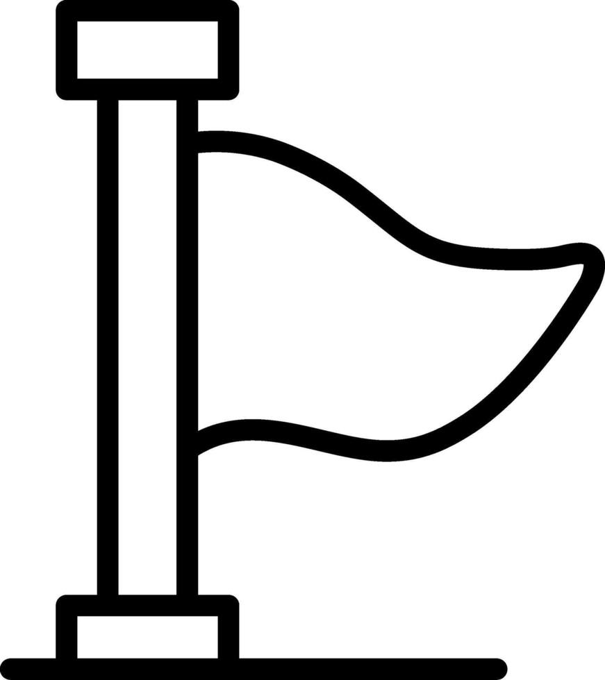 Flagge kreatives Icon-Design vektor
