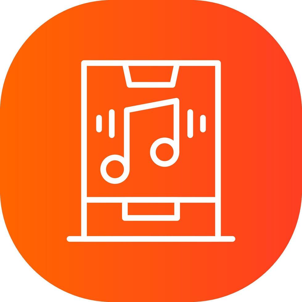 Musik kreatives Icon-Design vektor