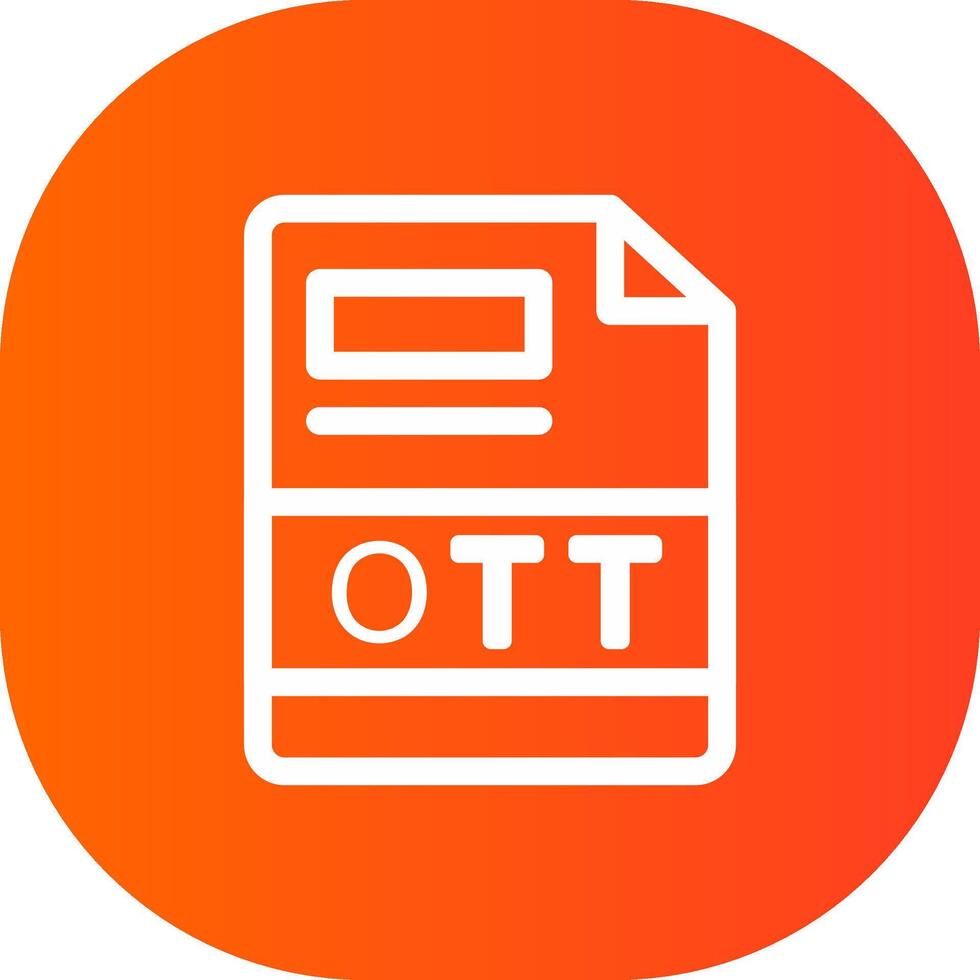 ott kreativ Symbol Design vektor