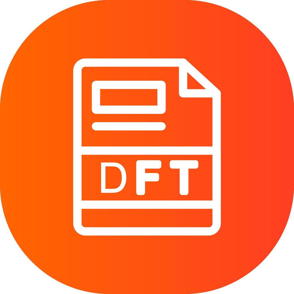 dft kreativ Symbol Design vektor