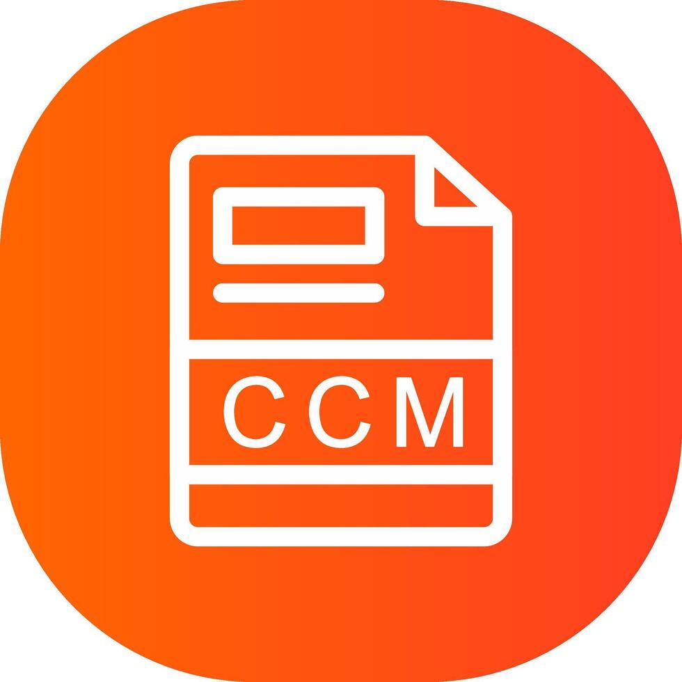 ccm kreativ Symbol Design vektor