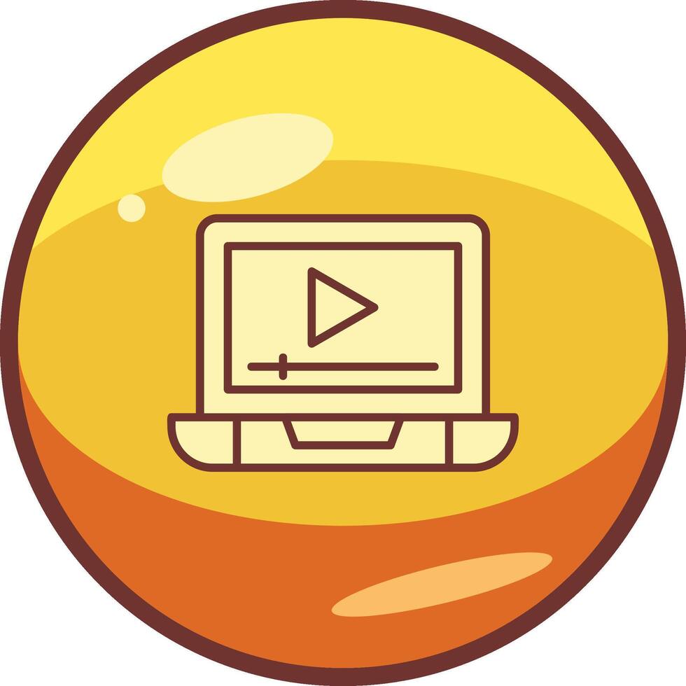 Video Anzeige Vektor Symbol