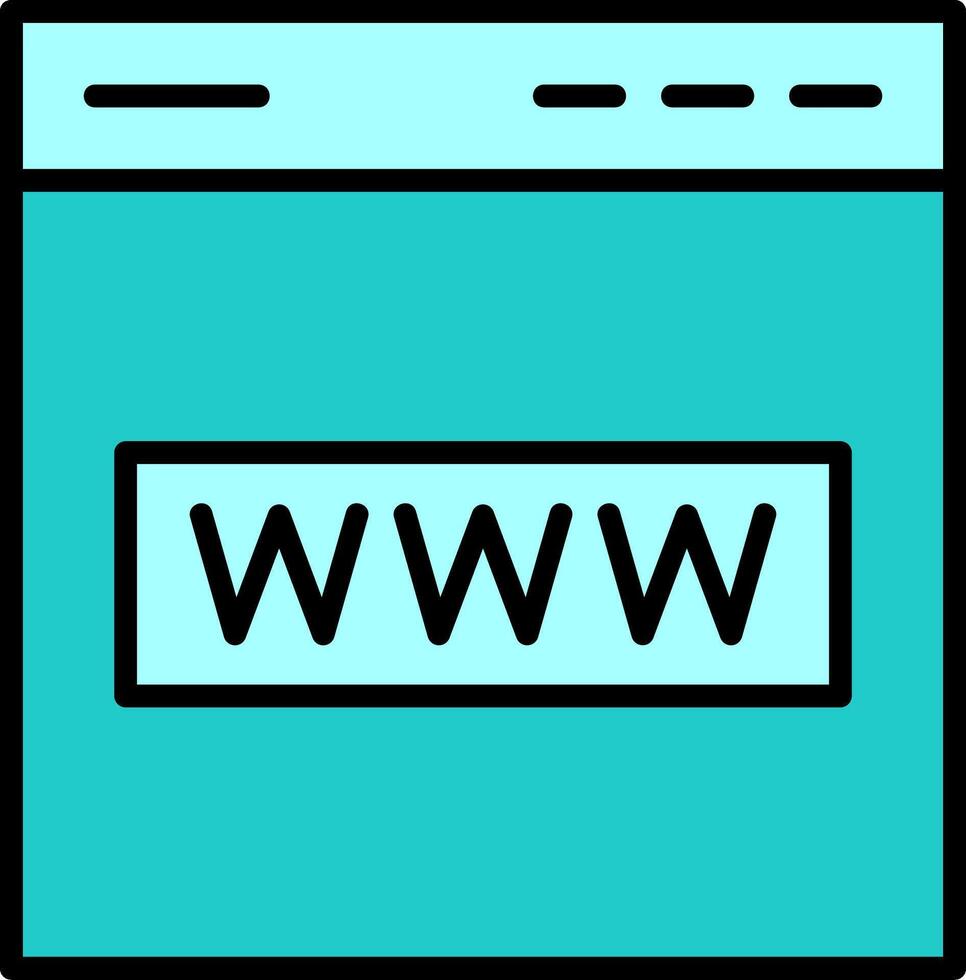 webb webbplats vektor ikon