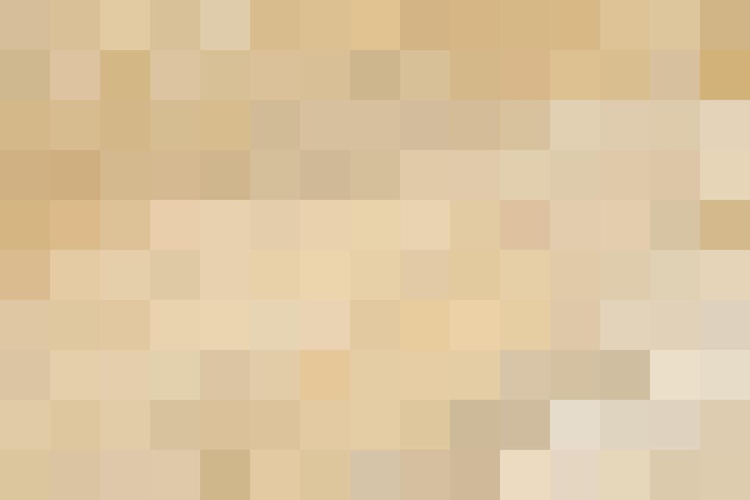 cremig Schokolade Pixel Hintergrund, Gradient abstrakt Fliese Hintergrund. rechteckig bunt prüfen Muster. vektor
