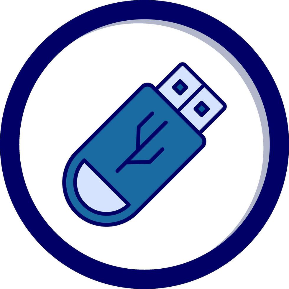 USB-Vektorsymbol vektor