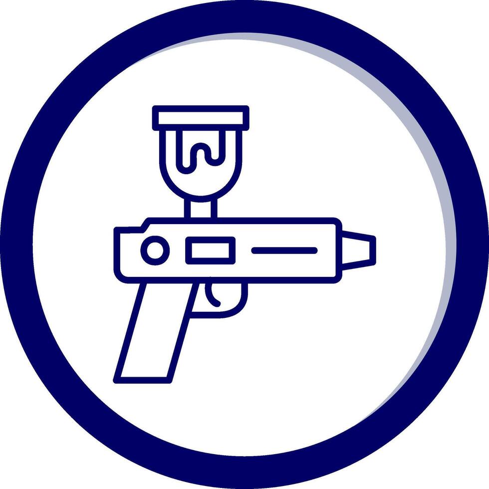 sprühen Gewehr Vektor Symbol