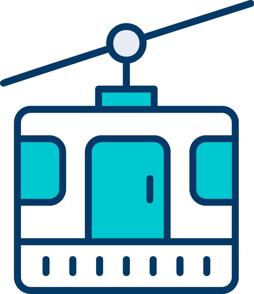 Symbol für den Vektor der Seilbahnkabine