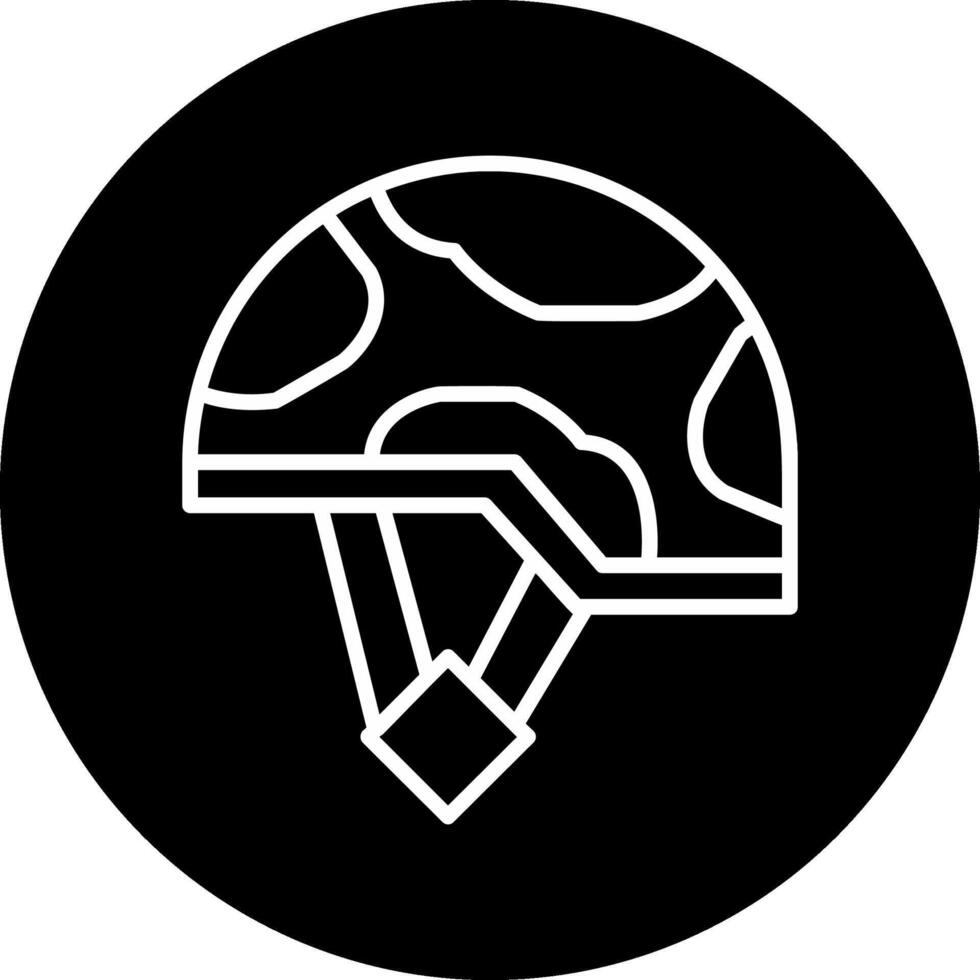 Militär- Helm Vektor Symbol