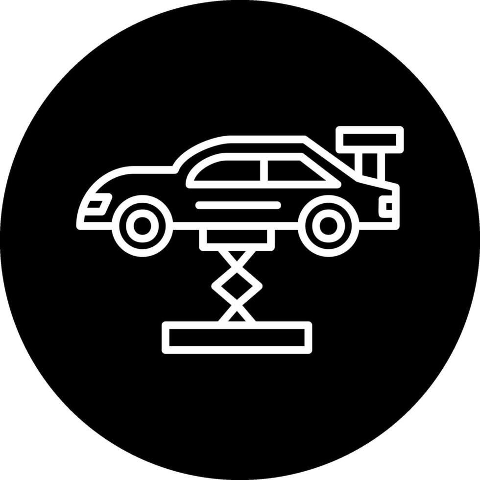 Auto Heben Vektor Symbol