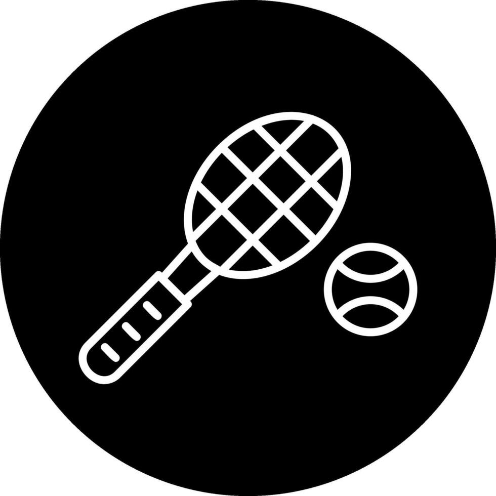 Tennis-Vektor-Symbol vektor