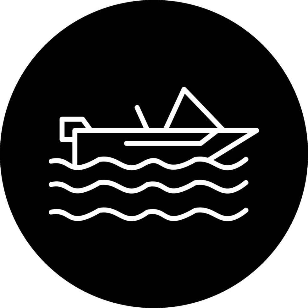 Motorboot Vektor Symbol