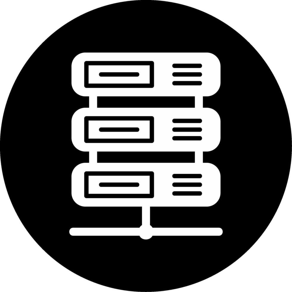 Server-Vektorsymbol vektor