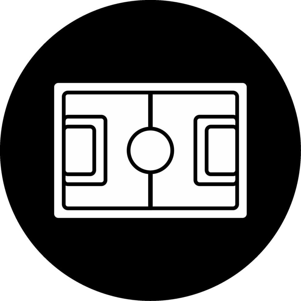 Fußball Boden Vektor Symbol