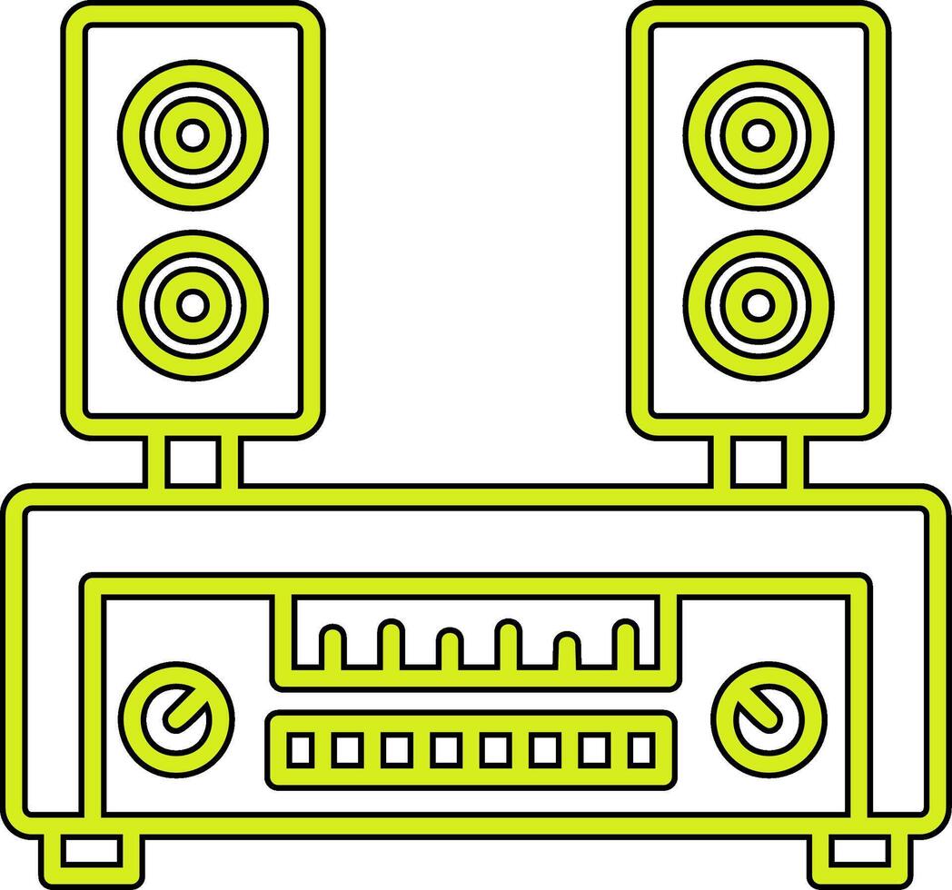 Vektorsymbol für Lautsprecher vektor