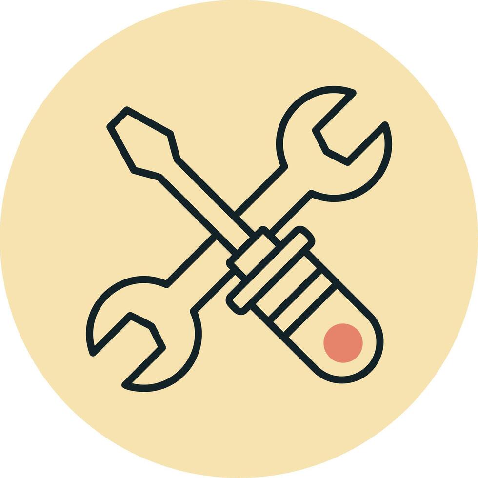 reparieren Werkzeuge Vektor Symbol