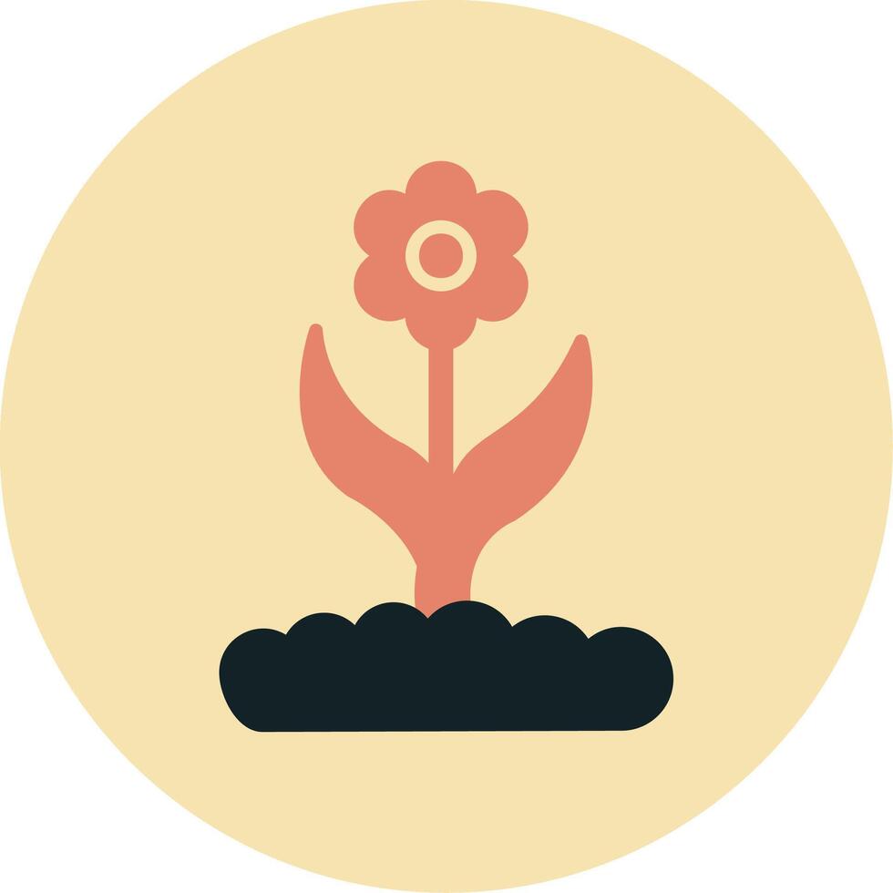 Blume Knospen Vektor Symbol