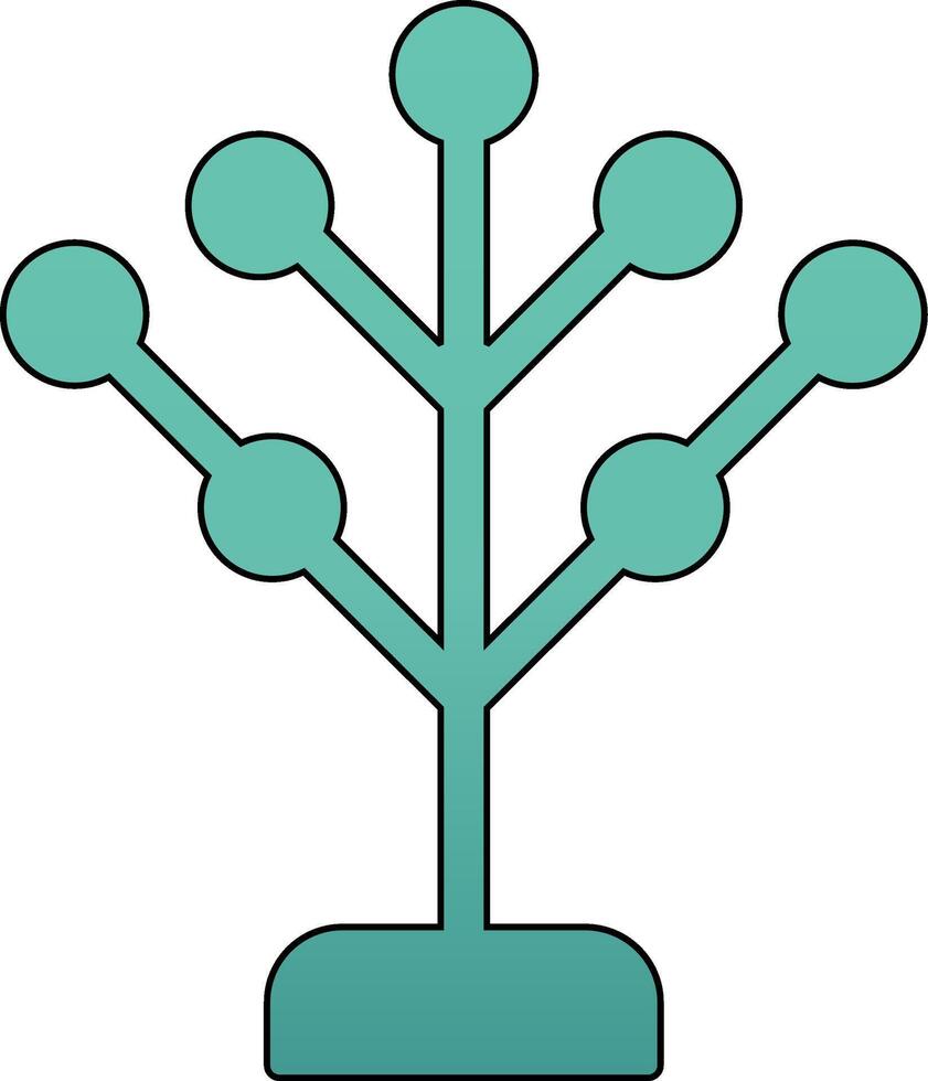 phylogenetisch Vektor Symbol