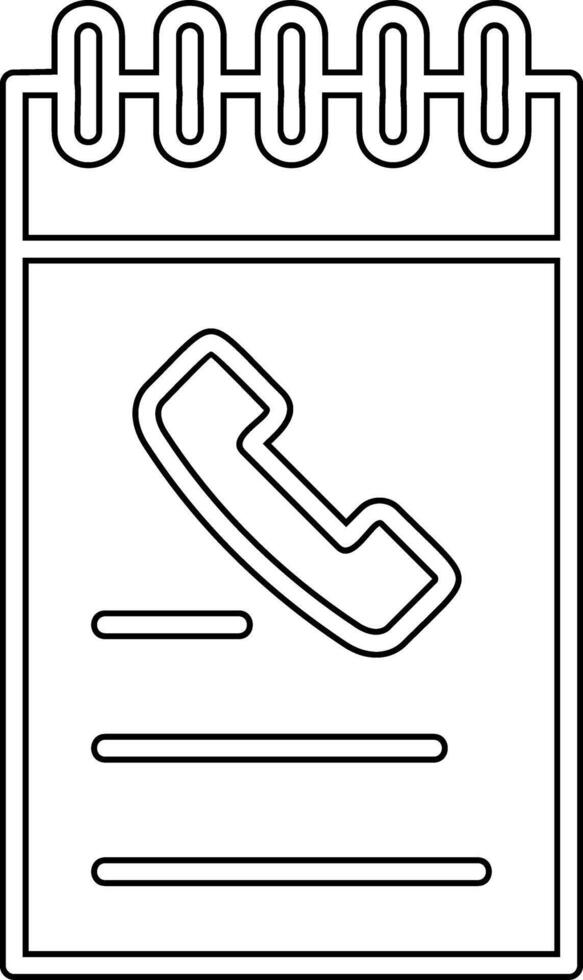 anteckningsblock vektor ikon