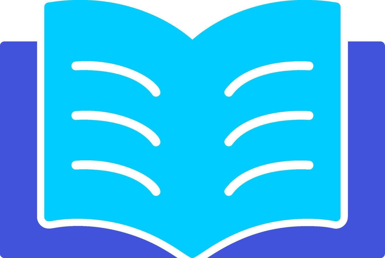 Buch Seiten Vektor Symbol