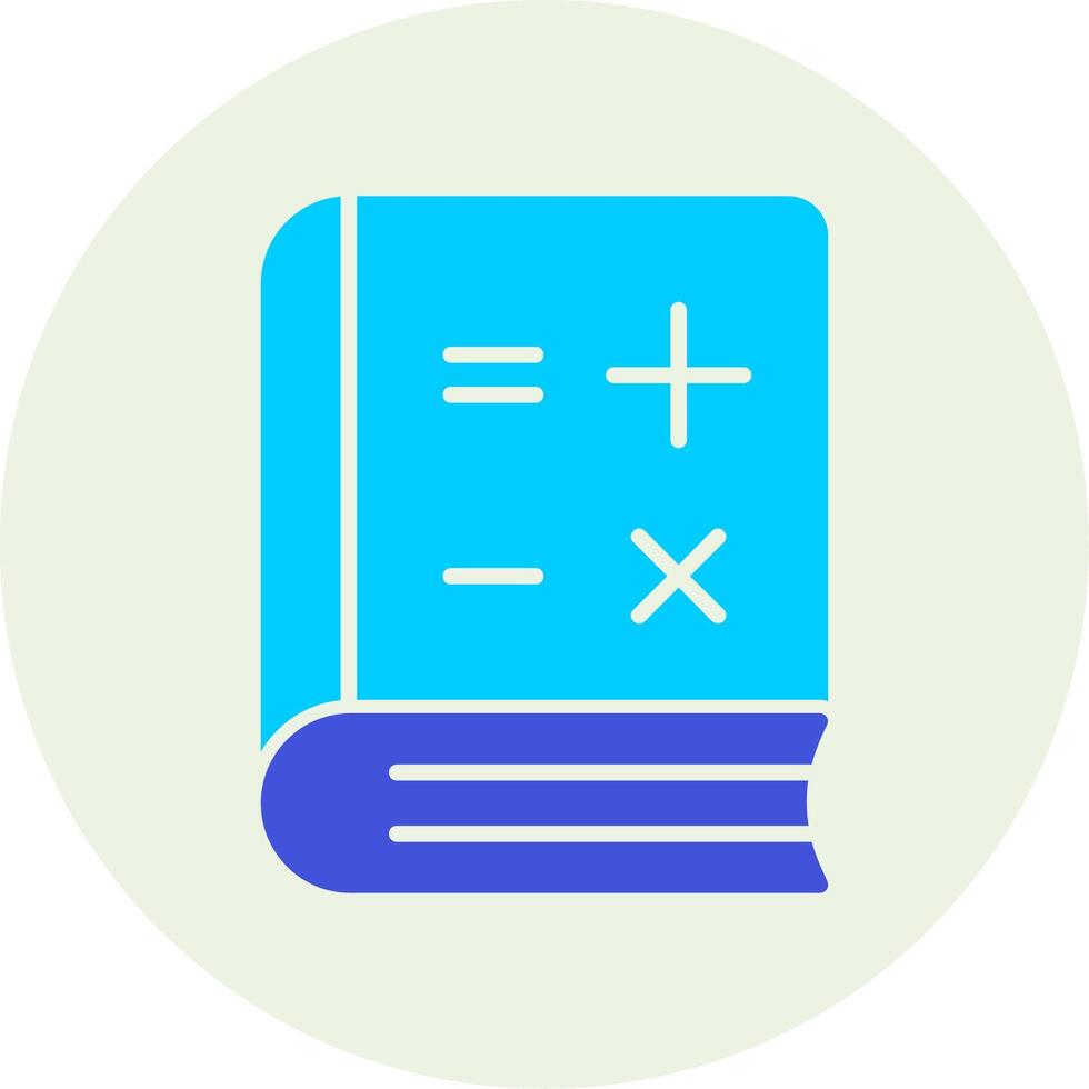 Mathe-Buch-Vektor-Symbol vektor