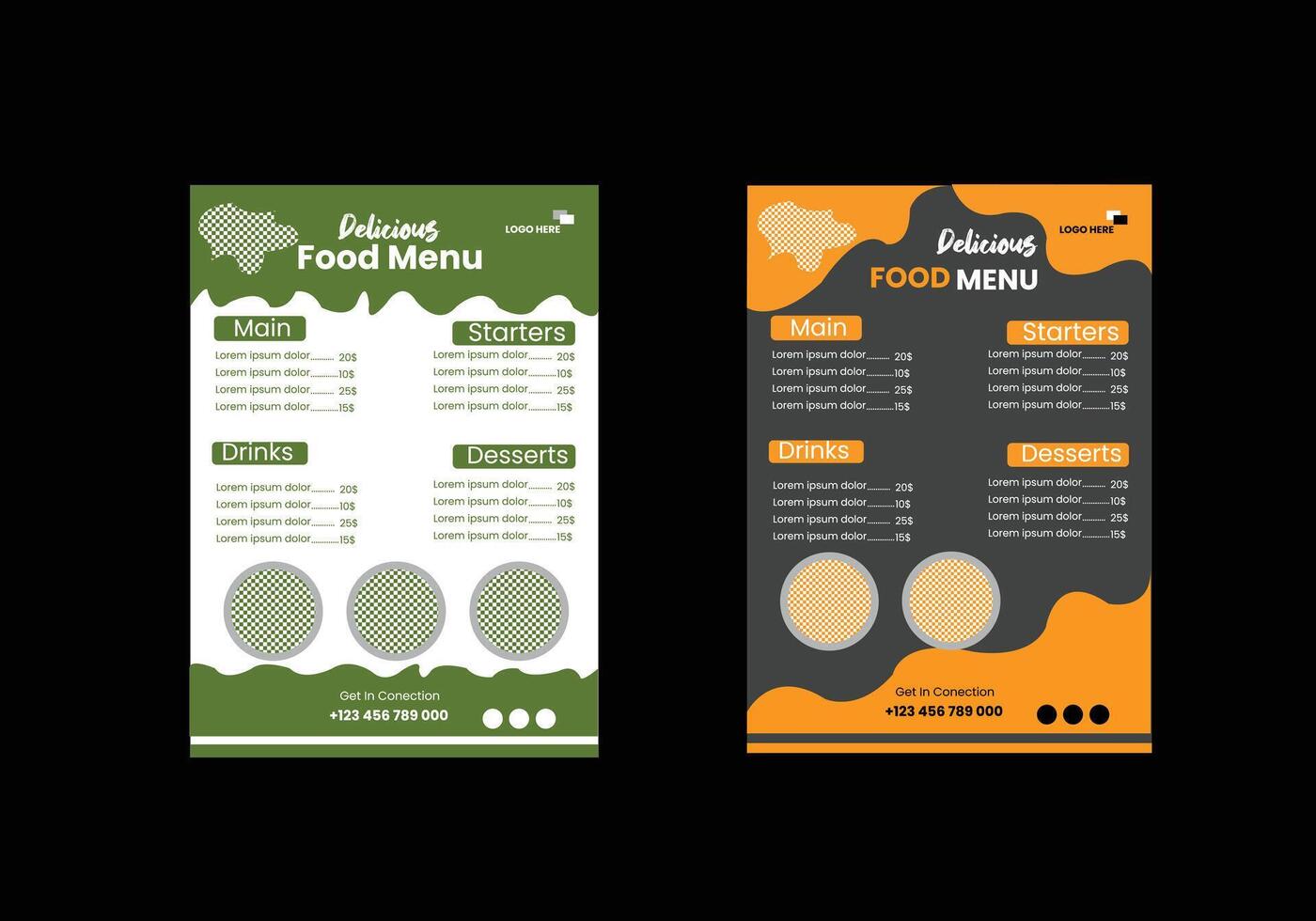 Food Flyer Design vektor