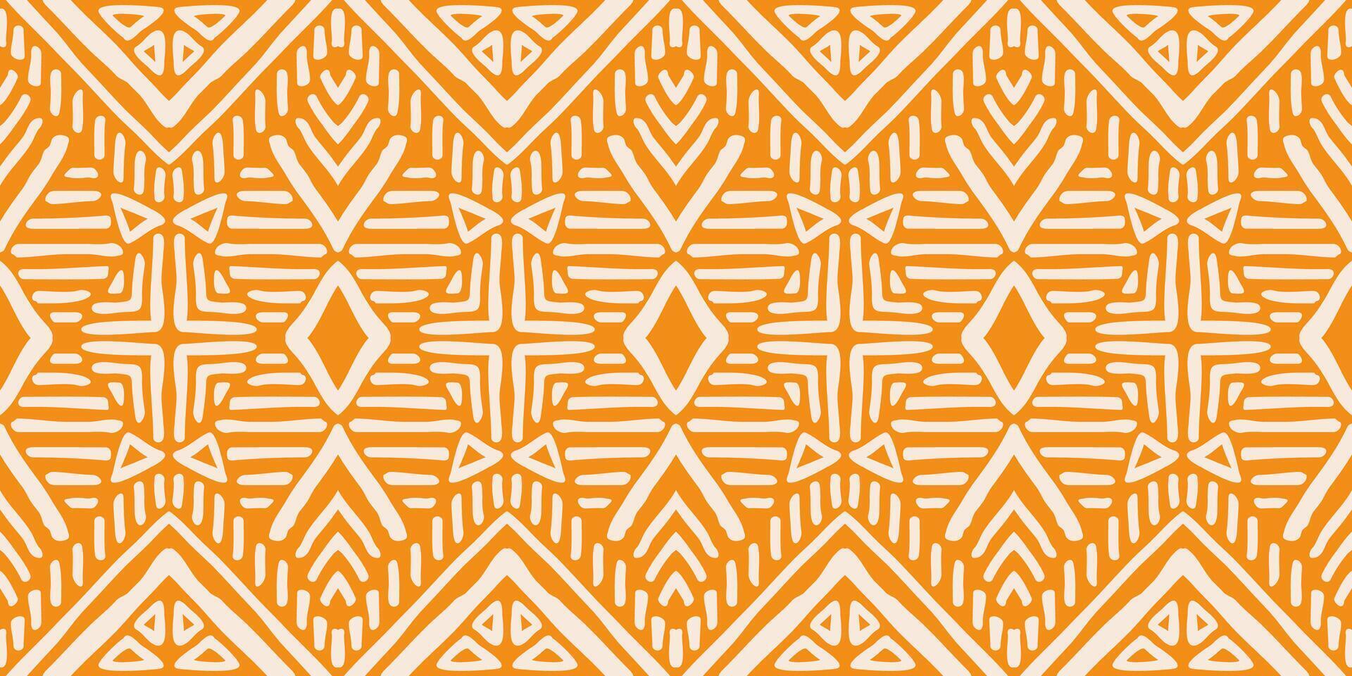 Hand gezeichnet Batik Muster nahtlos. geometrisch Chevron abstrakt Illustration, Hintergrund. Stammes- ethnisch Vektor Textur. aztekisch Stil. Volk Stickerei. indisch, skandinavisch, afrikanisch Teppich, Fliese.