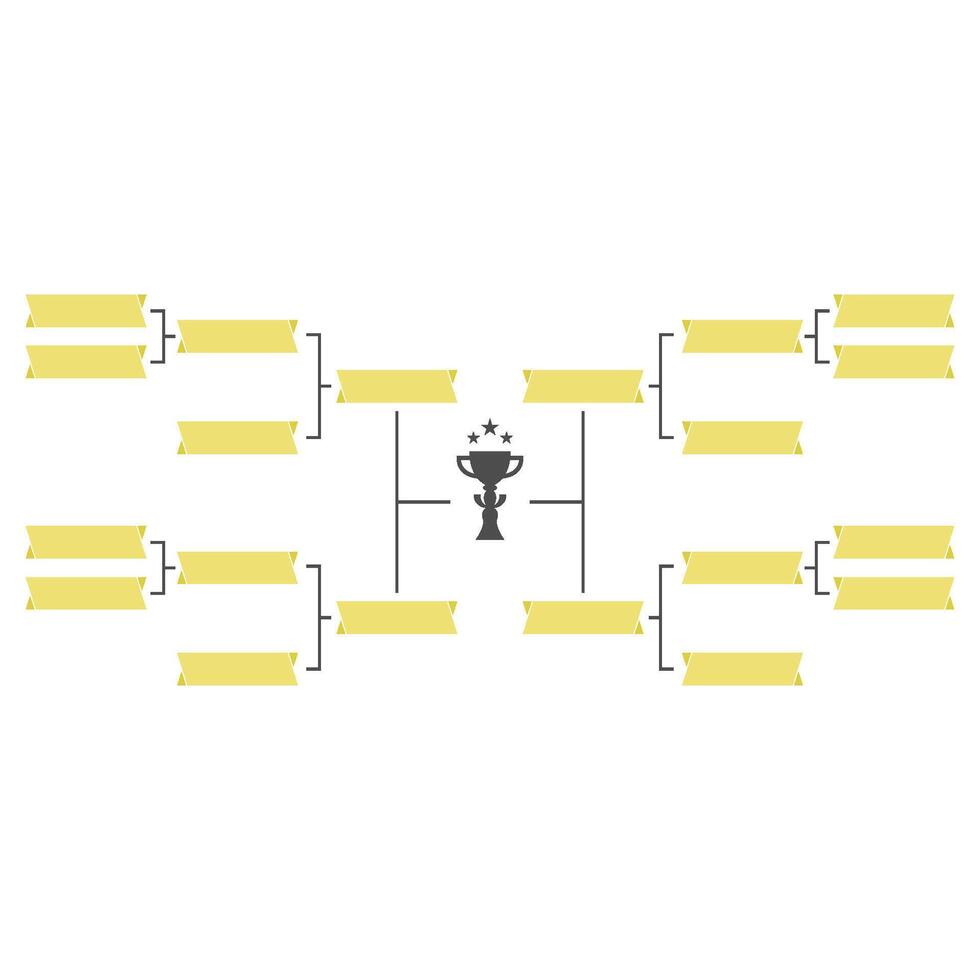 Spiel Zeitplan Vorlage Design vektor