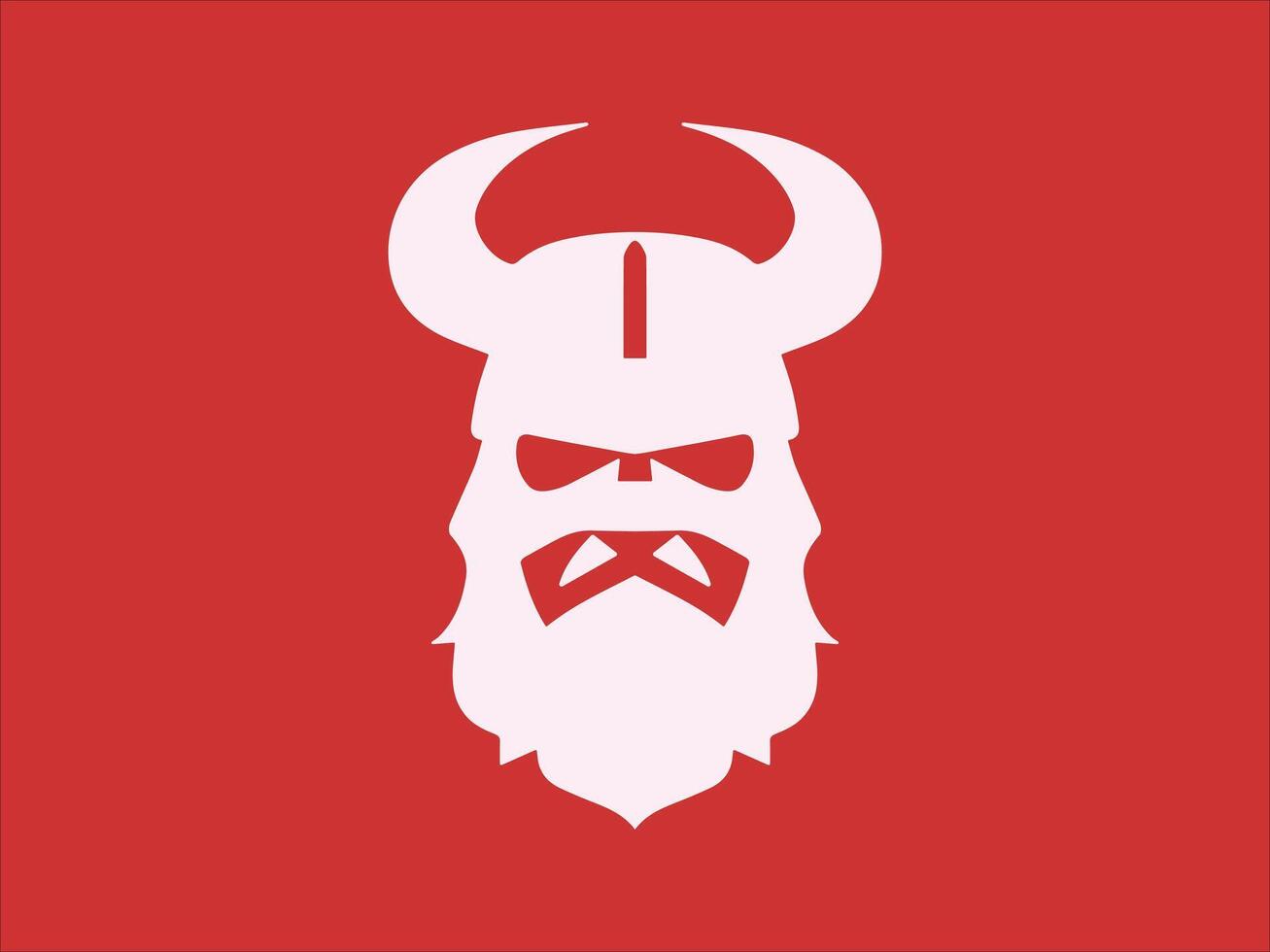 viking logotyp design ikon symbol vektor illustration
